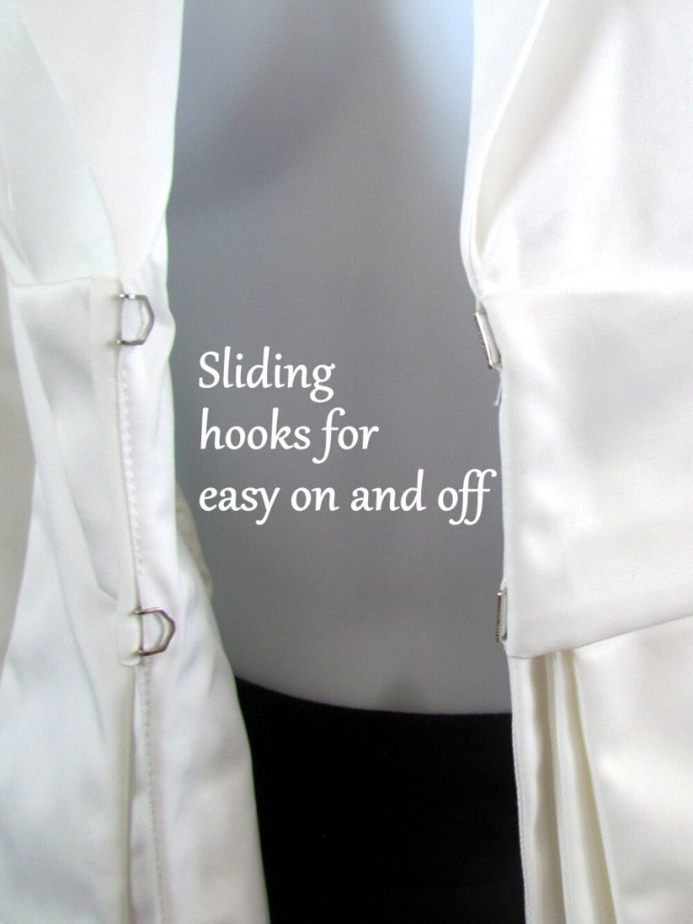 WHITE BLAZER, S, DRESSY LINED JACKET, BEAUTIFUL DESIGN by CHUN MEI NA, NWT - Picture 5 of 7